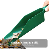 Large Capacity Leaves Ladle Portable Garden Multi-Functional Handheld Soil Spoon for Yard, Park