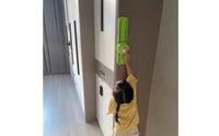 Fun & Educational Voice Counting Jump Device Improves Coordination Kids' Press High Jump Counter Easy Installation Wall-Mounted Growth Chart Toy Reduces Screen Time for Toddlers, Playroom, Bedroom