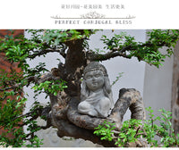 晓院花园佛像庭院摆件新中式禅意盆景观人物户外花园茶馆装饰品