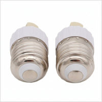 3A Rated E27 to 9mm Two-Pin Base Light Fixture Adapter, Flame Retardant PC LED Bulb Adapter, 54mm Ceramic Base Converter Lamp
