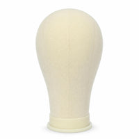Canvas Hairpiece Head Teardrop Shape Hair Accessory Cream-Colored