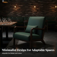 Upholstered Bench and Table Set Modern design Single-Sided Dining Banquette Easy to Clean Space-Saving for Bar Owners, Tea House