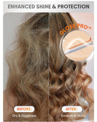 9mm Curling Iron for Small Curls, Wool Curl Thin Barrel, Salon Use, Dual Voltage Adjustable Temperature, European Plug
