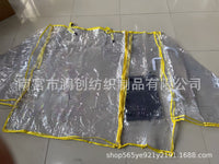 跨境适用于微挖车衣小型挖掘机叉车驾驶室保暖棚透明防风车棚