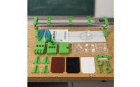 Optical Experiment Box Measuring Scale Lens Experiment Kit Easy to Assemble Lab Apparatus for Junior High Students