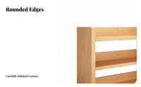 Desktop Bookshelf Space-Saving Multi-Tier Desk Hutch Odorliberated