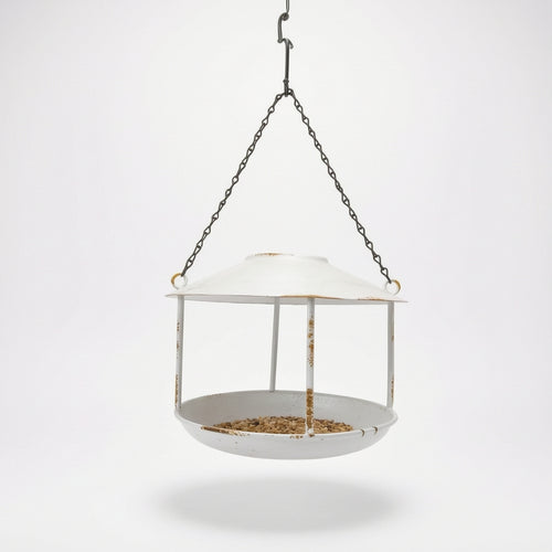Bird Feeder with Hanging Hook Sturdy Hanging Bird Feeder Rustic for Birdwatchers