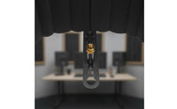 Noise Reduction Audio Capture Device Isolation Screen Reduces Reverberation & Reflections Mic Isolation Screen Lightweight Portable Vocal Booth Foldable Design for Vocalists