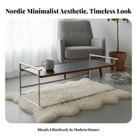 foldable Tea Stand Foldable Design Coffee Table Space-Saving Nordic Inspired for Apartment Dwellers, Homeowners
