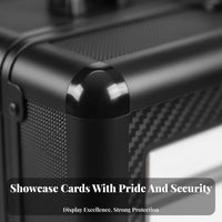 PSA Card Display Box Combination Lock Graded Card Storage Box PSA Slab Case Lockable Hard Shell Protection for Travel