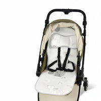 Universal Fit Baby Stroller Cooling Mat Moisture Wicking Breathable Stroller Seat Cushion Skin-Friendly for Toddlers, Hot Weather, Outdoor