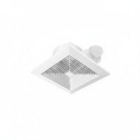 Noiseless Bathroom Exhaust Fan Quiet Operation Ceiling Exhaust Fan Powerful High Air Circulation for Toilet