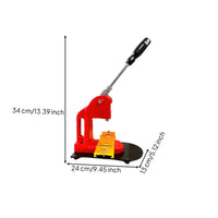 Badge Press with Sliding Track Manual Maker Compact for Hobbyists