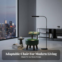 Rotating Lowsupport Stool Upholstered pad Makeup Table Stool Minimalist Design