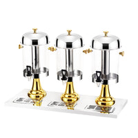 Large Capacity Juice Dispenser, Multi-Purpose Beverage Dispenser for Buffet, Stainless Steel