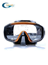 Tempered Glass Diving Mask Full Dry Snorkel Set