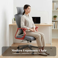 Ergonomic rotating Chair Comfortable for Long Sitting Rolling Mesh Task Chair