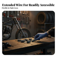 Tire Polishing Tool Copper Copper-Center Engine Handheld Portable Design Electric Polisher for Mechanics, Car Owners, Auto Repair Shop, Garage