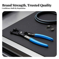 Hose Clamp Pliers Automotive Water Pipe Clamp Tool High-Strength Steel Hose Gripper Pliers for Mechanics, DIY Enthusiasts, Auto Repair, Garage