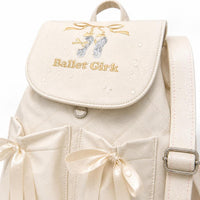 Kids Ballet Dance Bag Girls Large Capacity Backpack