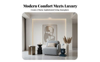 Tofu Block Sofa Nordic Aesthetic Living Room Furniture Minimalist design Lowstance for Families, Homeowners, Home leisure