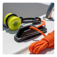 Downrigger Weight Retriever Effort Saving Trolling Weight Retriever Kit Freshwater Use Boat Fishing Rope Clip Kit for Deep Sea Fishers
