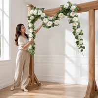 Artificial Flower Vine Long-Lasting Silk Flower Vine Fade Resistant for Wedding