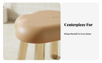 Anti-Slip Design fluffyShaped Stool Thickened Construction children's Furniture Multi-Purpose Small Seat Multifunctional for children, Toddlers, Parents, Bathroom, Playroom, Bedroom, Living Room