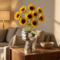 Face Vase Sculptural Mosaic Vase Decorative