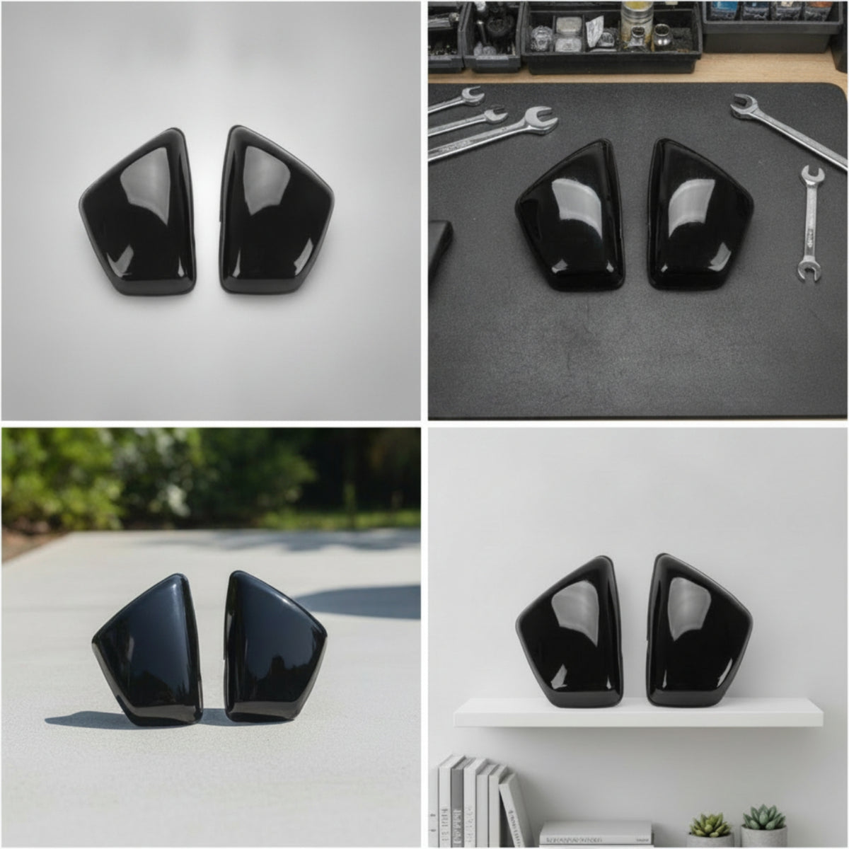 Left and Right Fairing Covers Molded Side Covers Glossy Left Side Cover