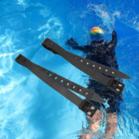 Diving Strap with Buckle Flexible Rubber Diving Strap Adjustable Dive Straps for Divers, Underwater