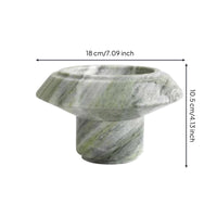 Marble Bowl Centerpiece Marble Serving Bowl Versatile Decorative Stone Tray for Entryway