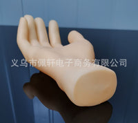 手模道具创意肤色哑光弯曲双手仿真手模道具戒指手饰品陈列展示手