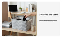 Foldable Drawer container adaptable Closet Organizer Stackable for Dorm Room