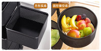 厨房旋转多功能置物落地多层家用零食小推车水果蔬菜篮玩具收纳架