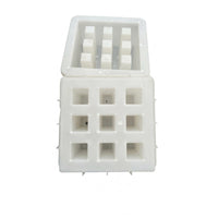 Concrete Hollow Brick Form White Building Supply Long-Lasting