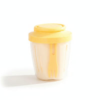 Reusable Salad Cup Slotted Kitchen Item Clear