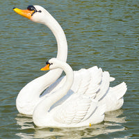 Floating Swan Sculpture for Garden Fountain Decoration