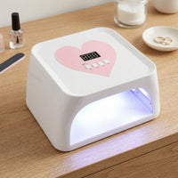 LED Nail Lamp Two-sidedSide Sensing Gel Nail Lamp Dryer Professional Fast-Drying for DIY Manicurists, Home Manicure