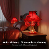 European Design Night Light Romantic Princess Design Table Lamp Beaded Tassels