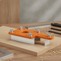 2-in-1 Grooving Guide Adjustable Design Slotting Jig Easy Setup