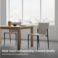 Designer Inspired Stackable Saddle Chair Minimalist & aesthetic Stackable Kitchen Chair Modern Design Indoor Seating Space-Saving for homeowners, Restaurant Owners, Adults, Dining Room, Home, small restaurant, Office