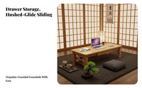 Bed Tray Table Space-Saving Floor Desk Portable for Small Spaces, Remote Workers