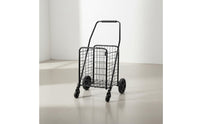 Rolling Grocery Cart Lightweight Foldable Grocery Trolley Wear-Resistant