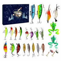 Surprise Fishing Blind Box Sharp Hooks Lure Gift Box High Quality Fishing Lure Set Lifelike for Beginners, Anglers