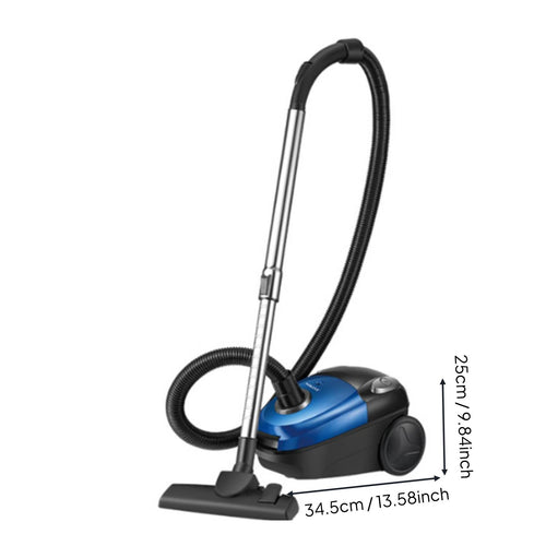 Corded Canister Vacuum Removal Household Vacuum Cleaner 4.5m Long Cord
