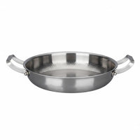 Hammered Frying Pan All Stovetops Compatible Double Handle Skillet