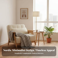 Foldable Sleeper Armchair Space-Saving Design Sofa Bed Minimalist aesthetic Easy Setup for Young Adults, Bedroom