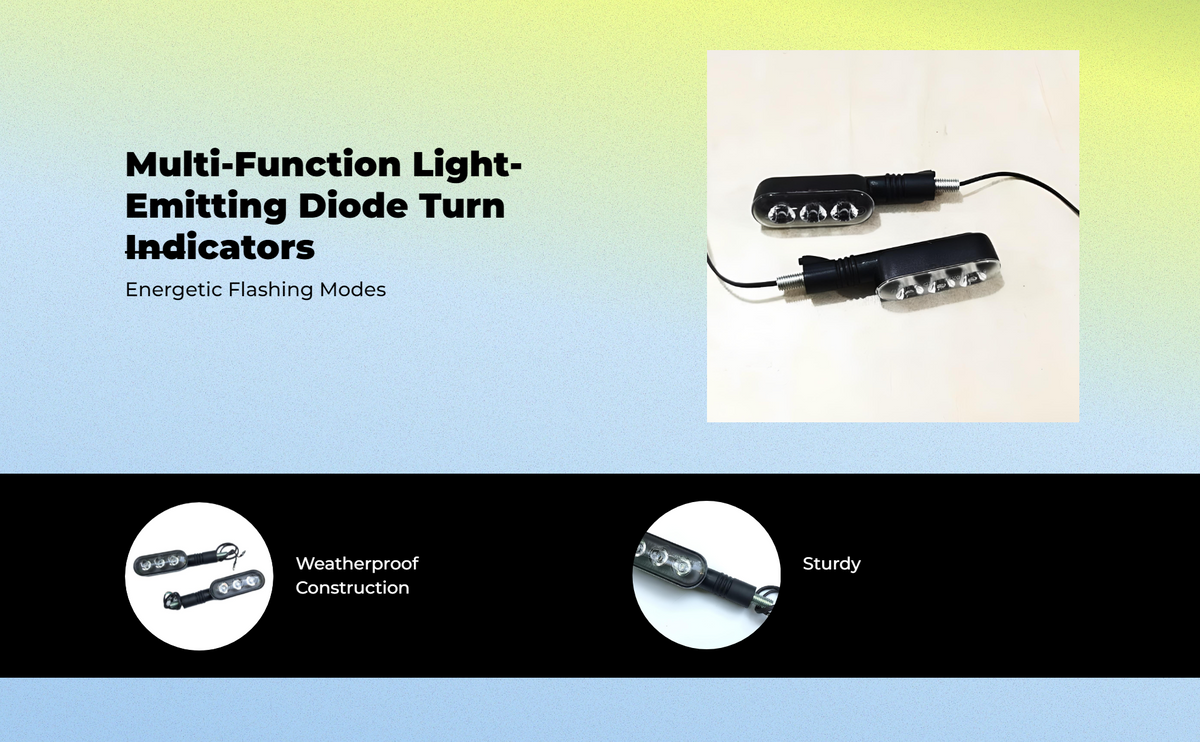 Leoncino waterproof LED turn signal