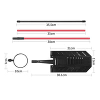 Golf Practice Aid with Head-Stability Loop Easy to Use Golf Swing Practice Tool Ergonomic for Golfers